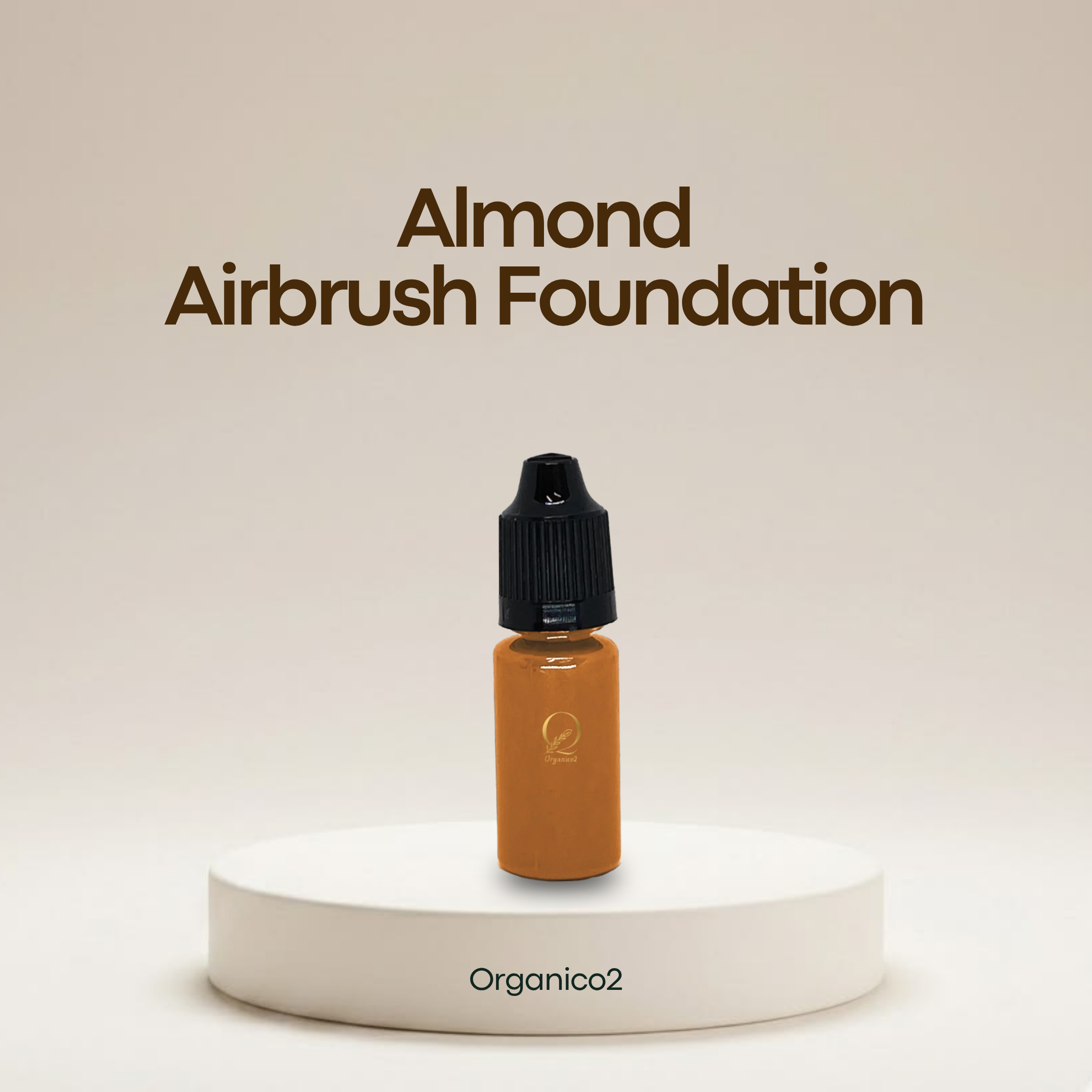 Airbrush Foundation - HD Silicone - Almond