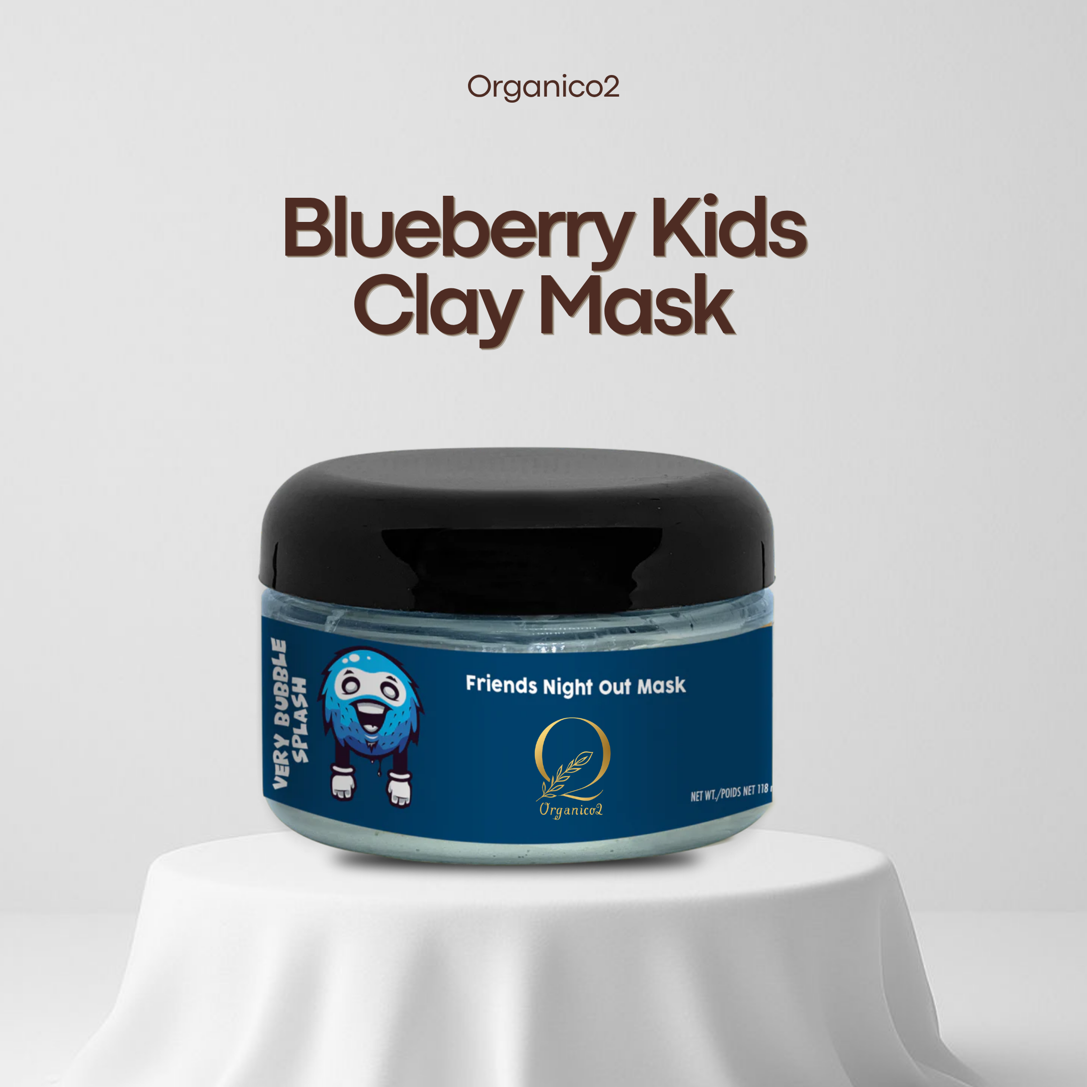 Clay Mask - Kids - Blueberry