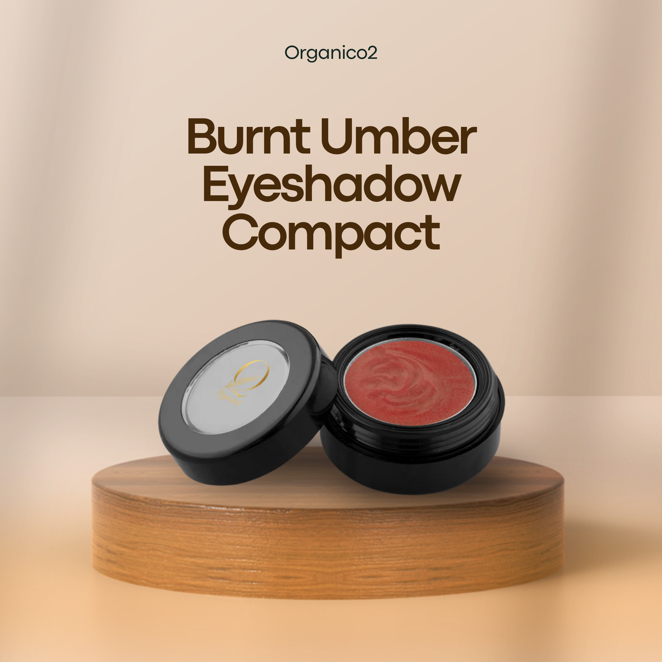 Compact - M206 Burnt Umber - Cream Shadow