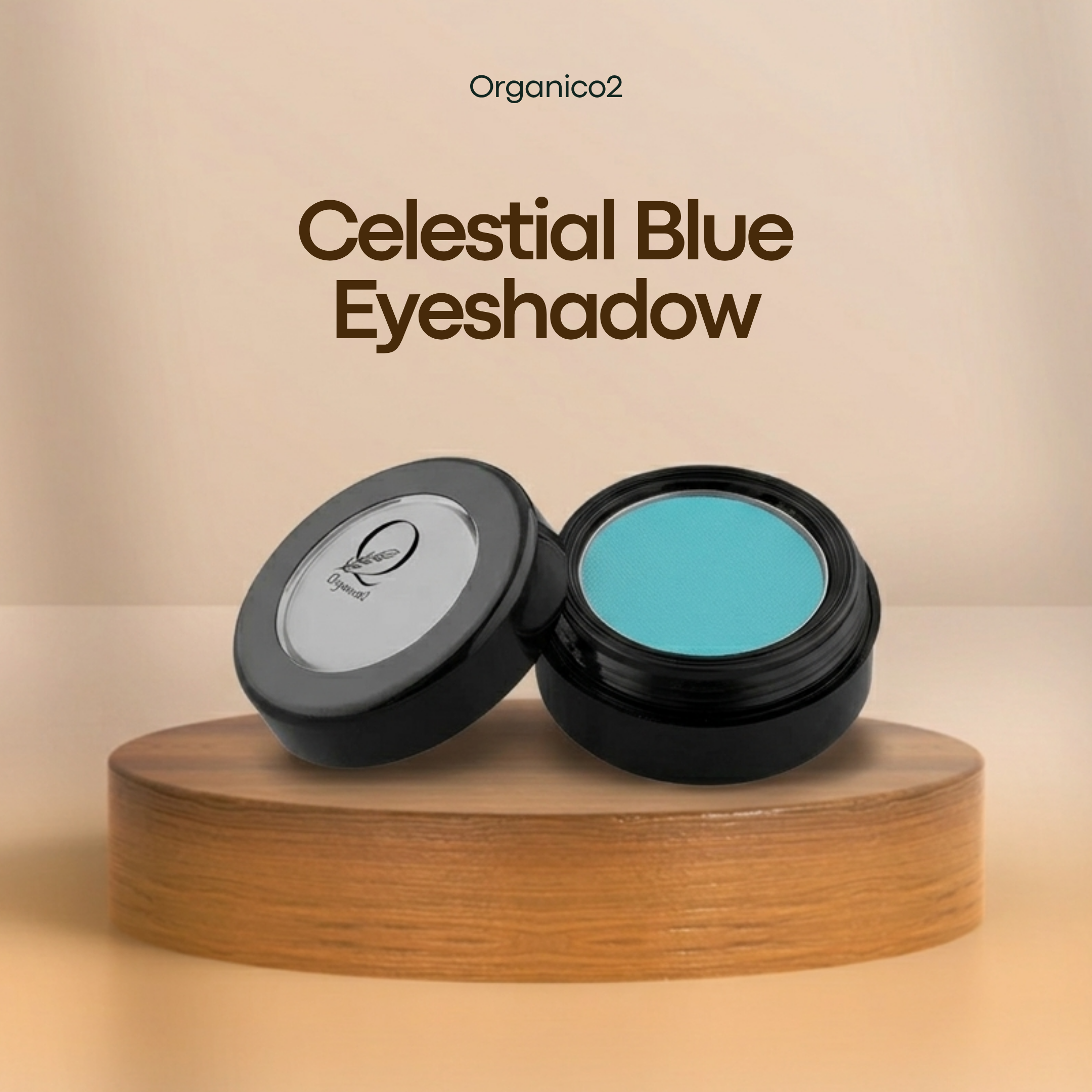 Compact - 7247 Eye Shadow - Celestial Blue -