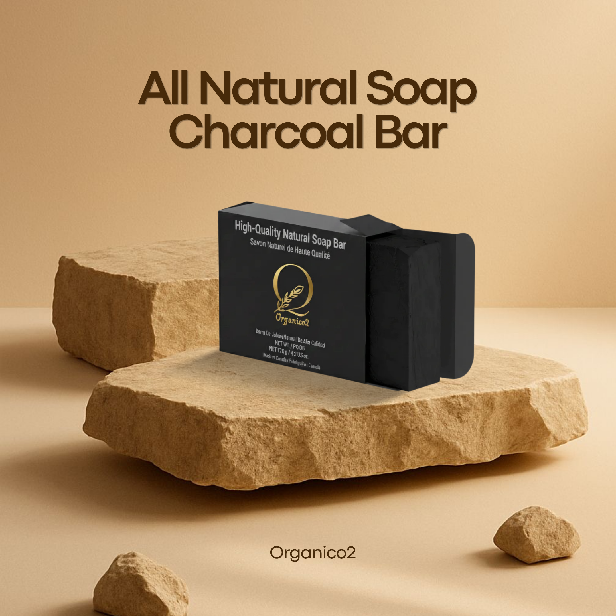 Soap - All Natural - Charcoal