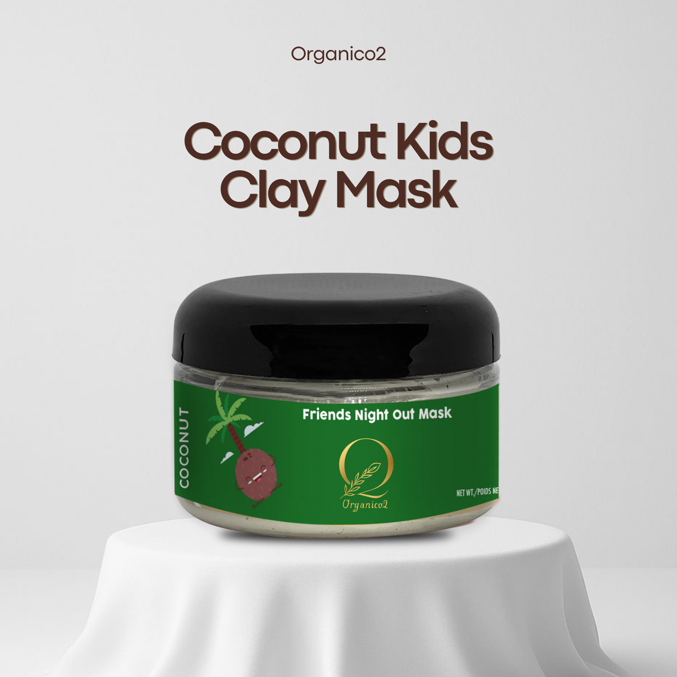 Clay Mask - Kids - Coconut