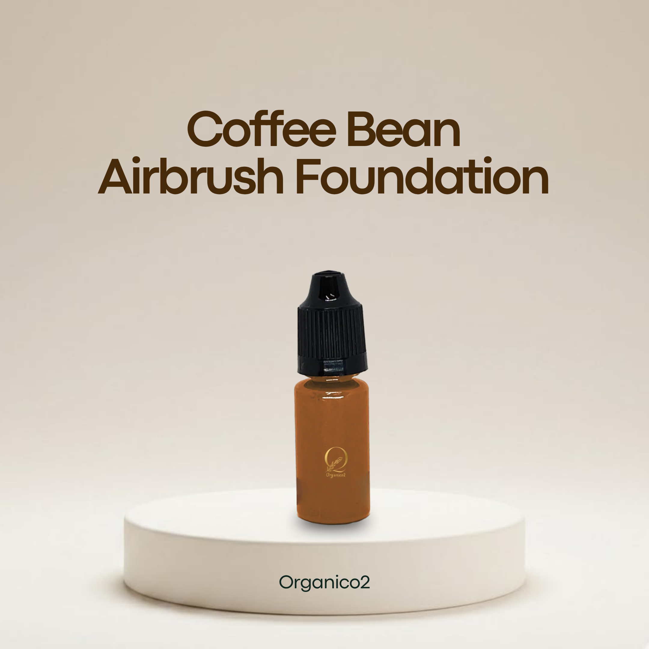 Airbrush Foundation - HD Silicone - Coffee Bean
