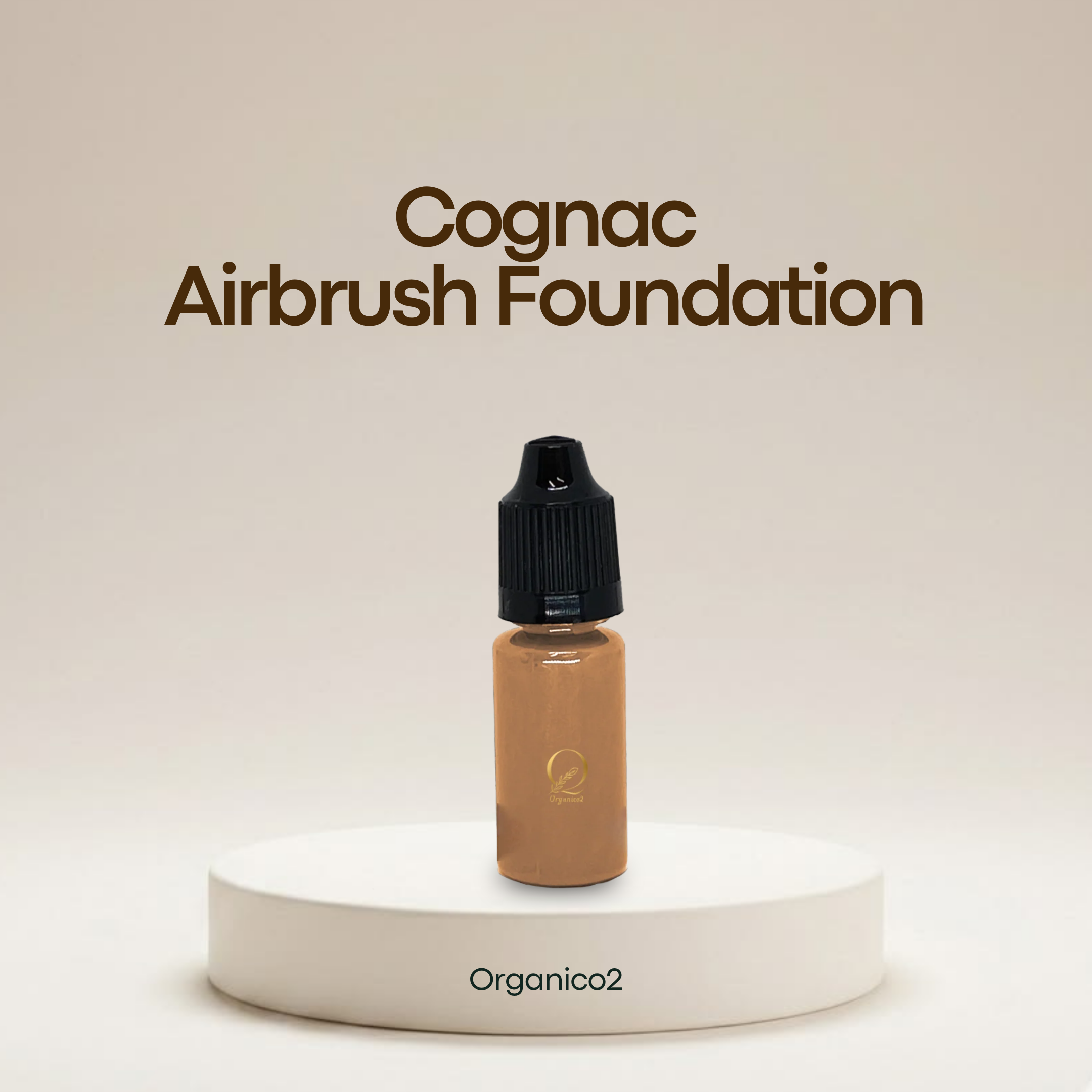 Airbrush Foundation - HD Silicone - Cognac