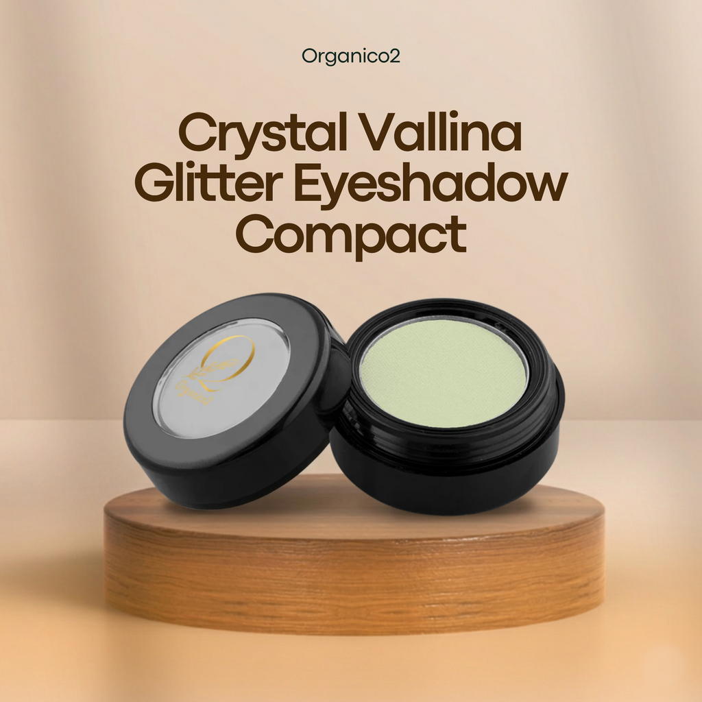 Glitter - Eye Shadow - Crystal Vallina with - Compact