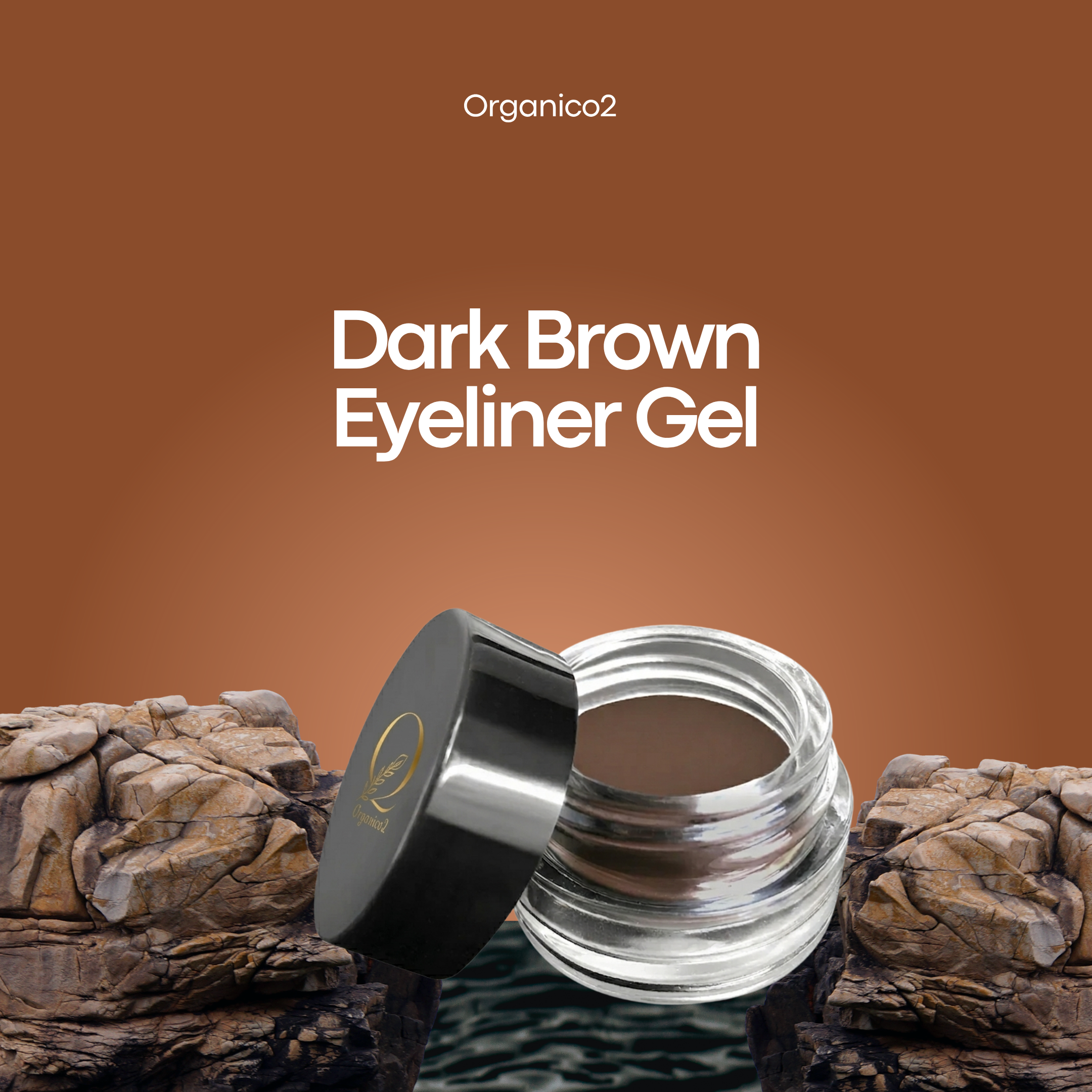 Gel Eyeliner - Dark Brown - 7 g