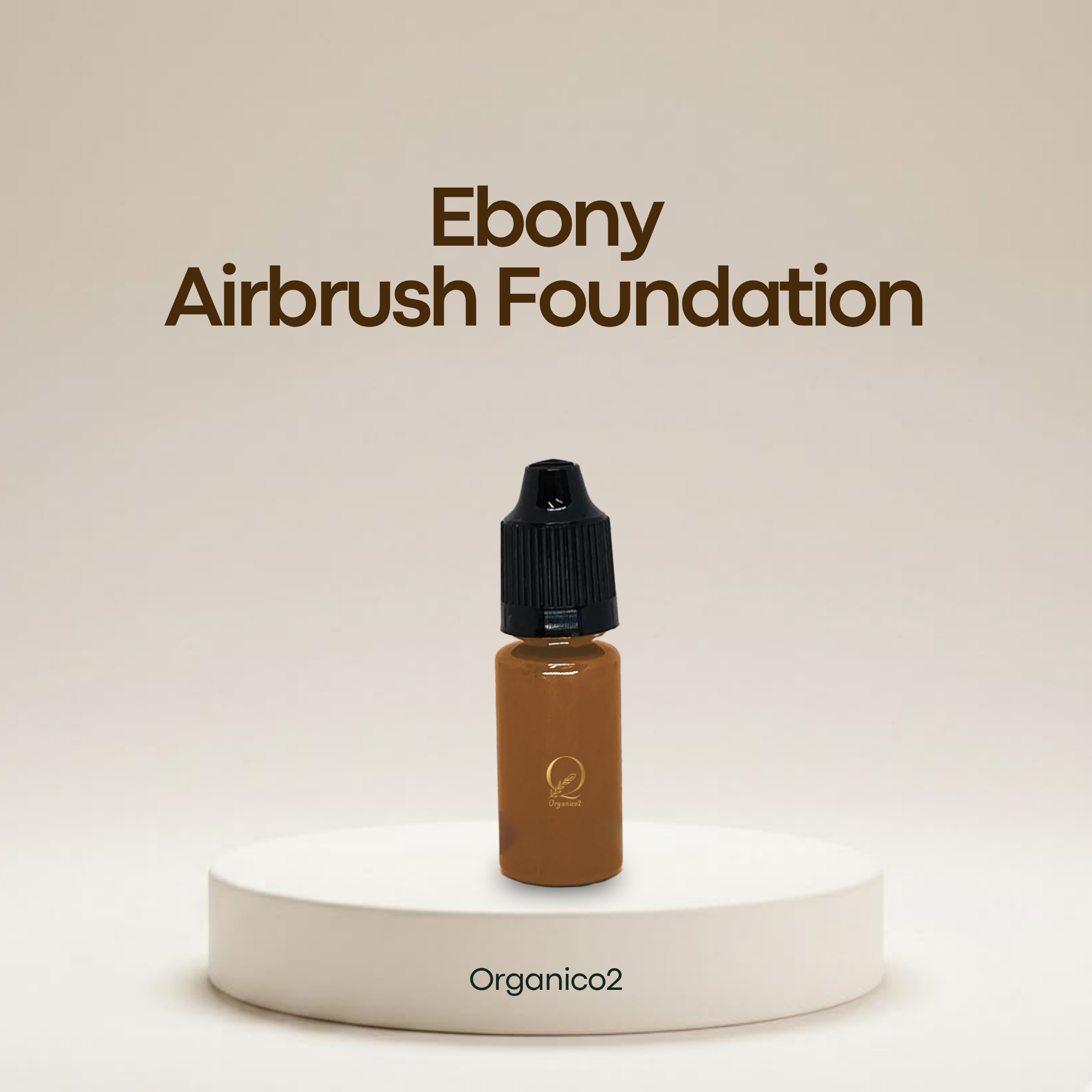 Airbrush Foundation - HD Silicone - Ebony