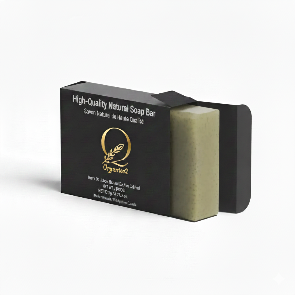 Organico2 All Natural Soap Green Tea & Lemongrass Bar