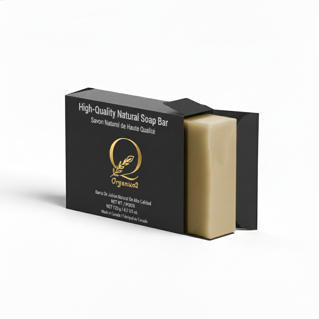 Organico2 All Natural Soap Apricot Exfoliation Bar
