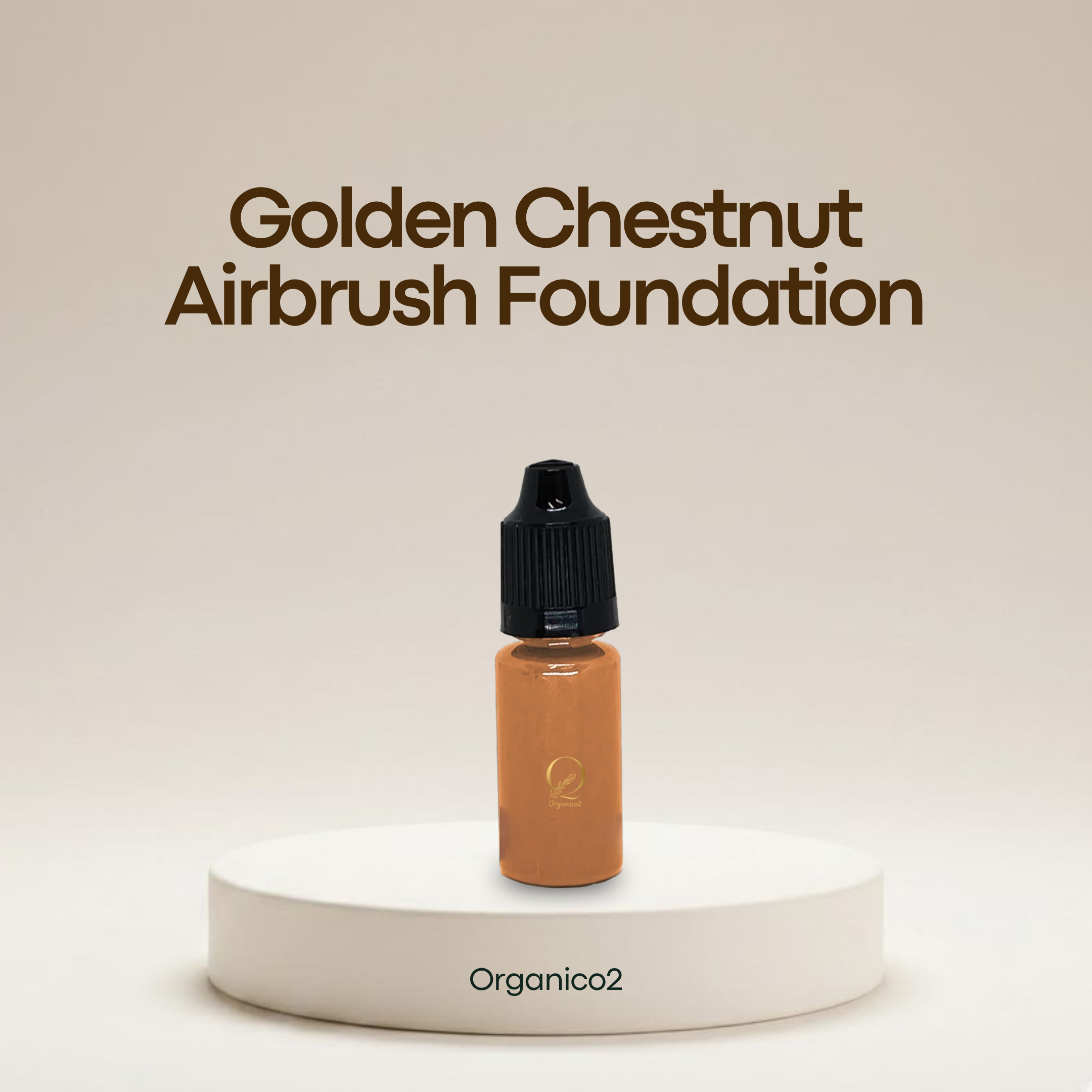 Airbrush Foundation - HD Silicone - Golden Chestnut