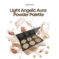 פודרה - דו-שימושית - (6) פלטת גוונים Angelic Aura Light