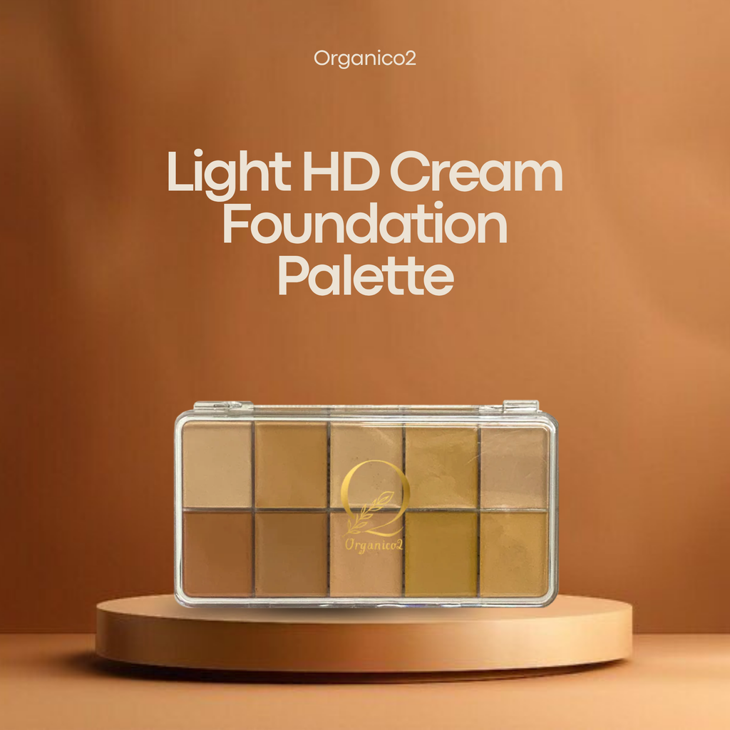 Foundation - HD Cream - Light Palette (10) - Large