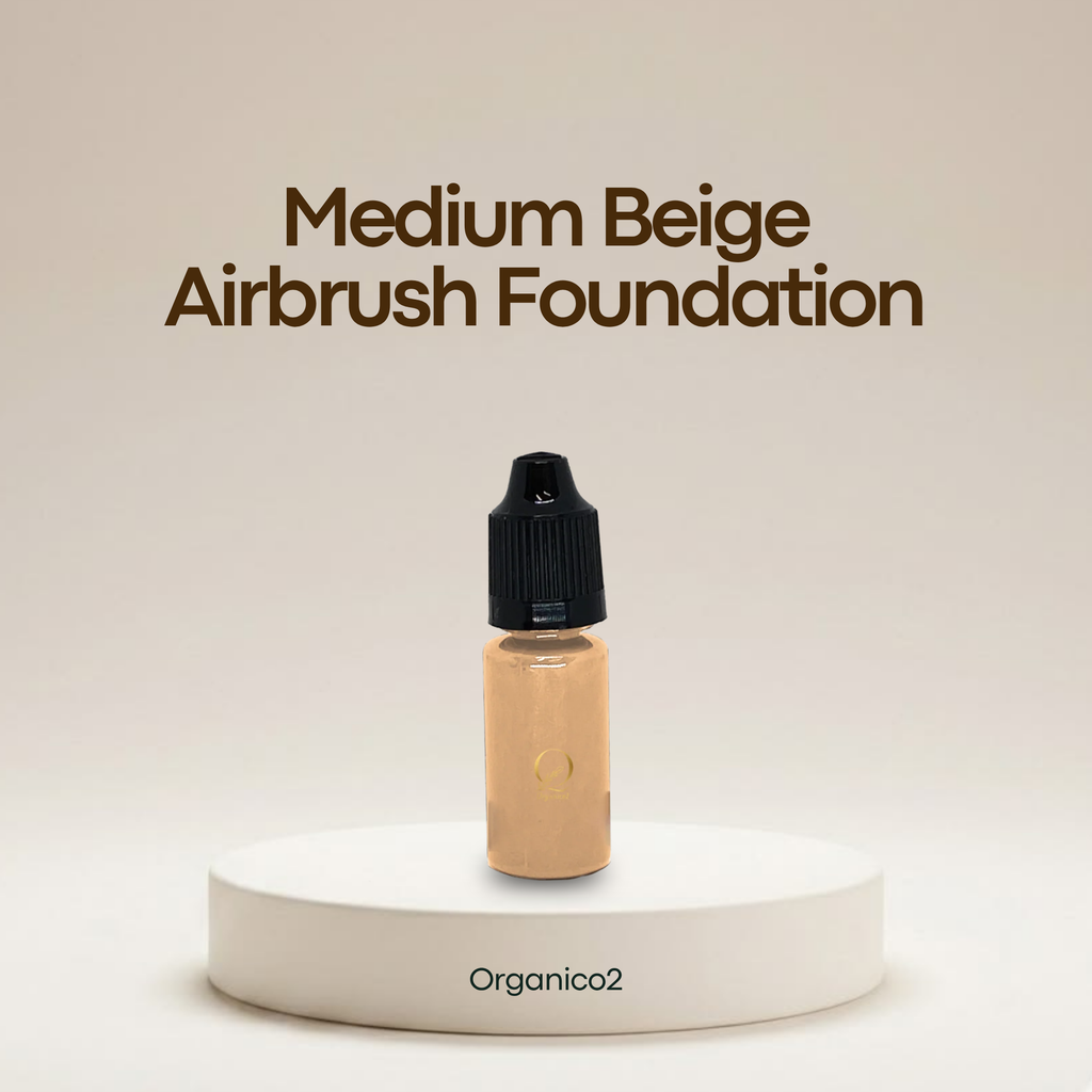 Airbrush Foundation - HD Silicone - Medium Beige