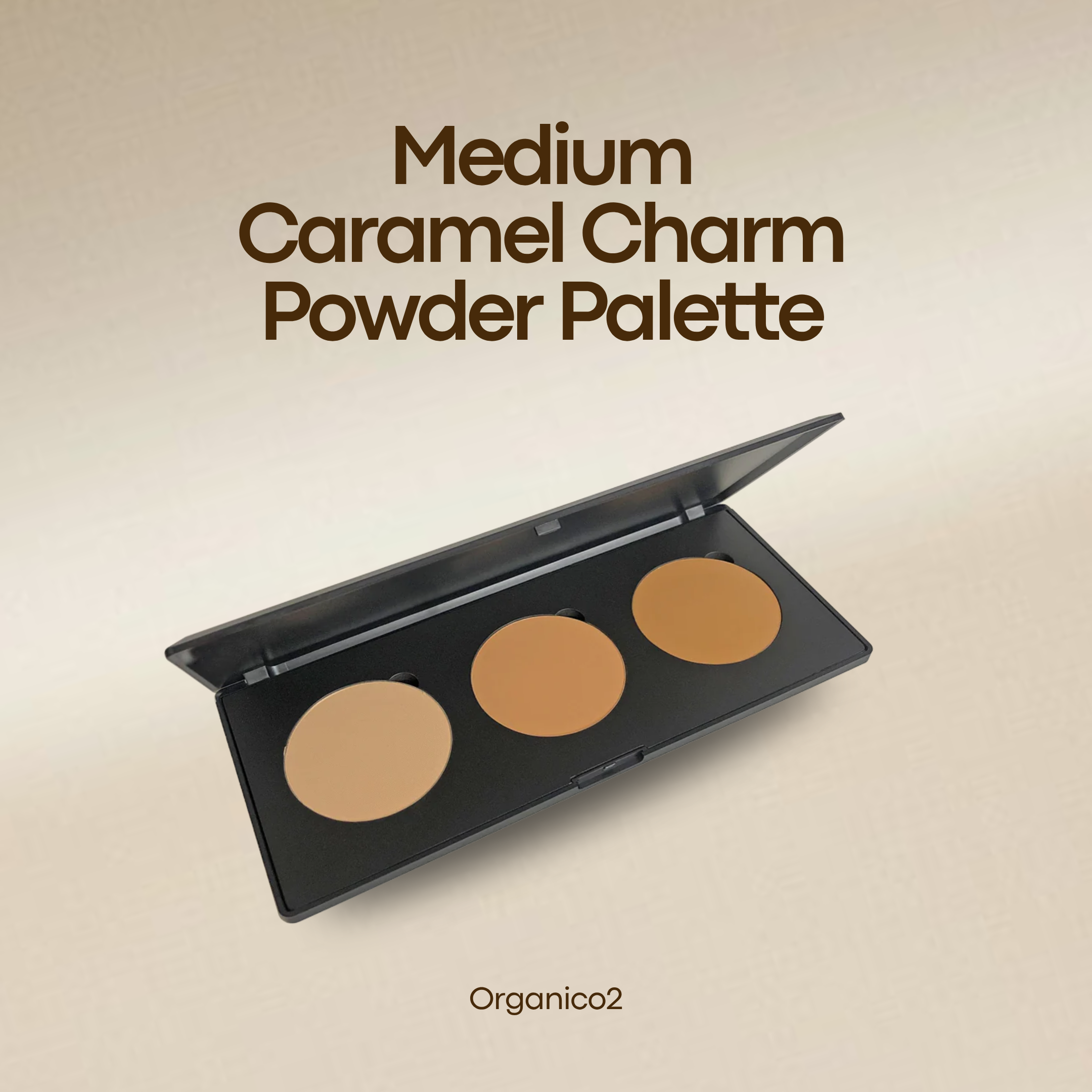 Powder - Dual - (3) Caramel Charm Medium Palette