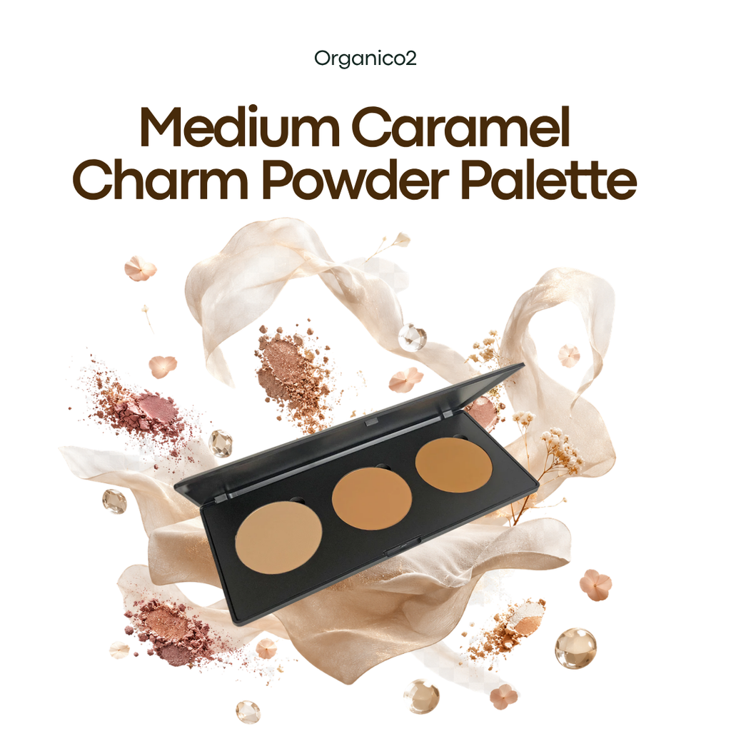 פודרה - כפולה - (3) Caramel Charm Medium Palette