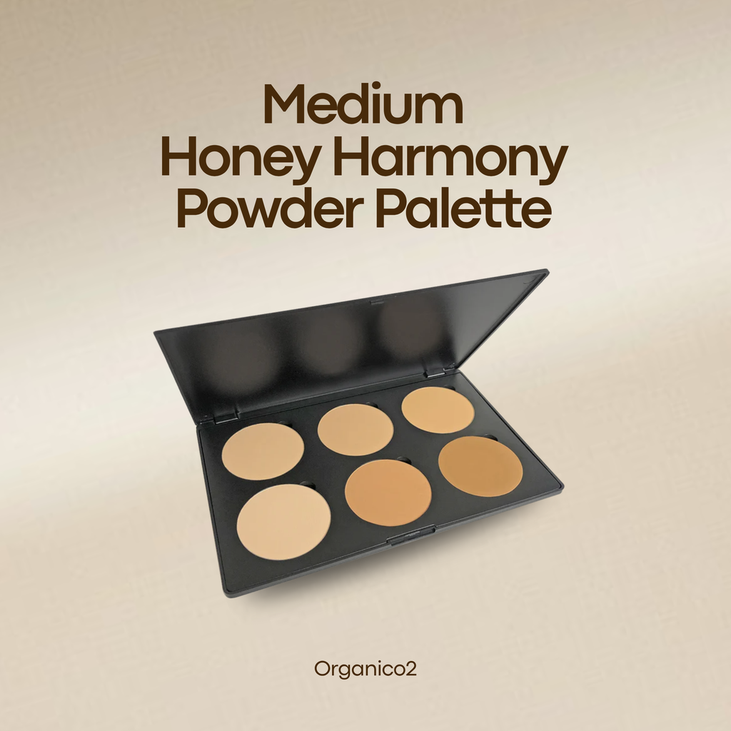 Powder - Dual - (6) Honey Harmony Medium Palette