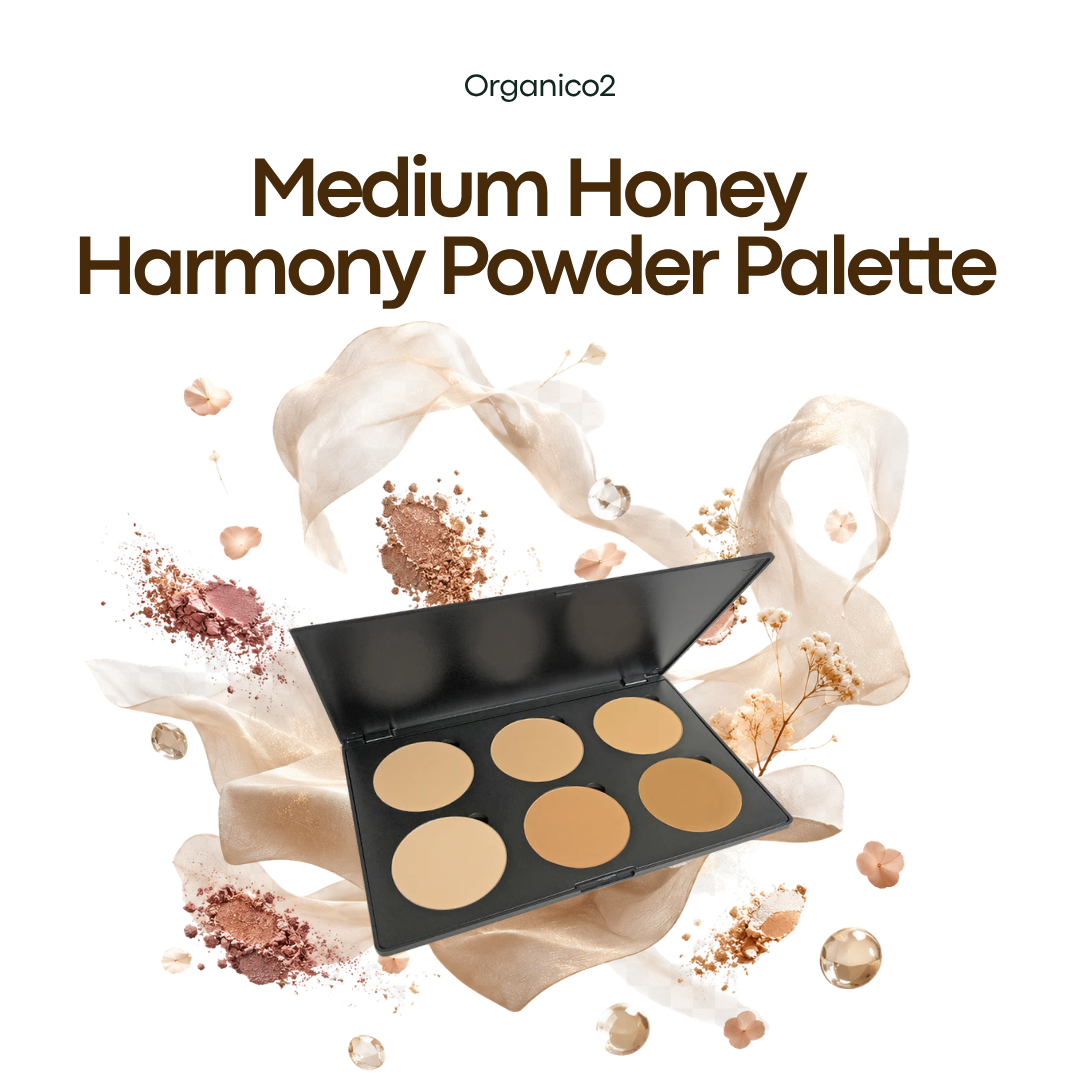 Powder - Dual - (6) Honey Harmony Medium Palette