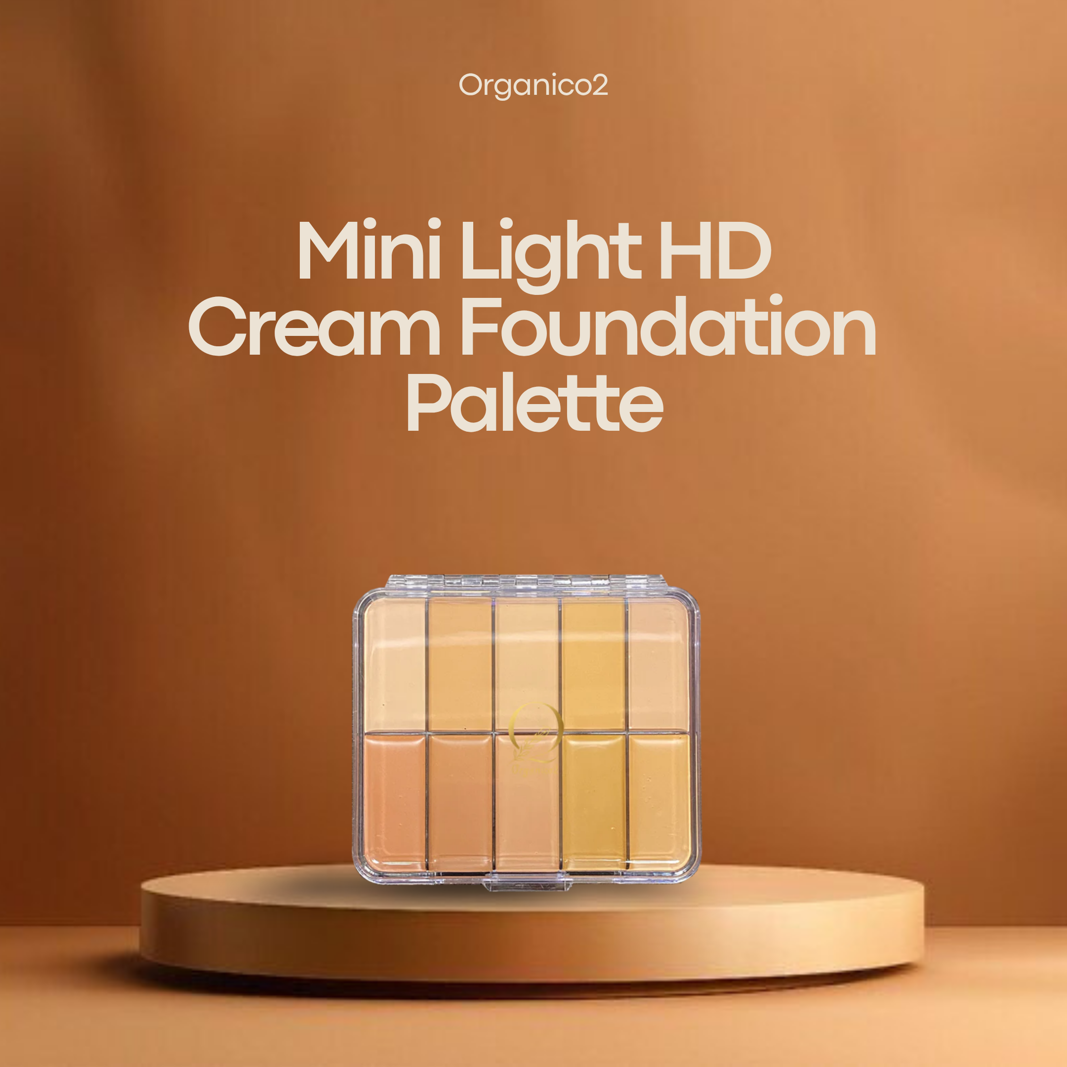 Foundation - HD Cream - Light Palette Mini