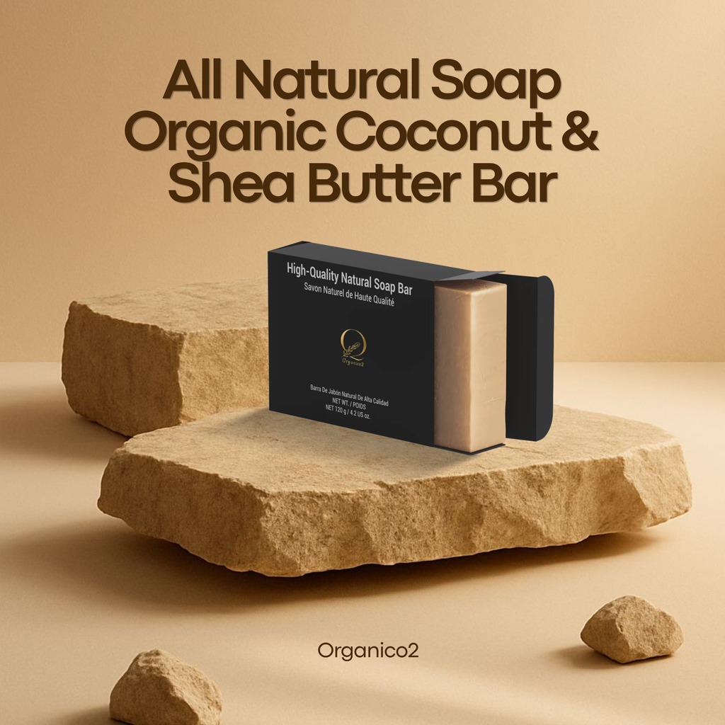 Soap - All Natural - Organic Coconut & Shea Butter