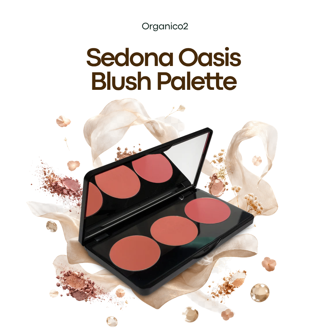 Blush - Cream - Palette - Warm Sedona Oasis (3) - Trio