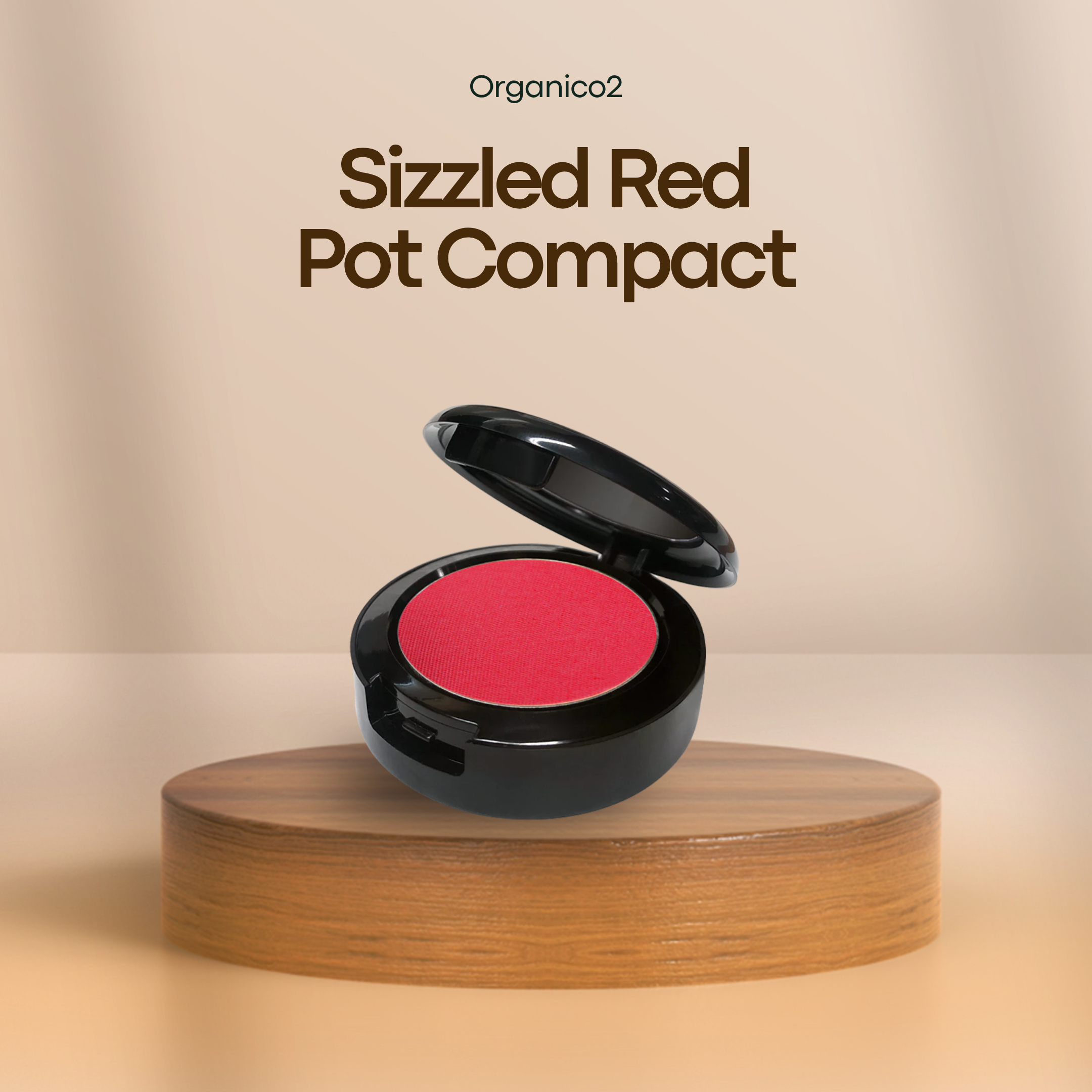 Compact - 6544 - Sizzled Red - Talc Free