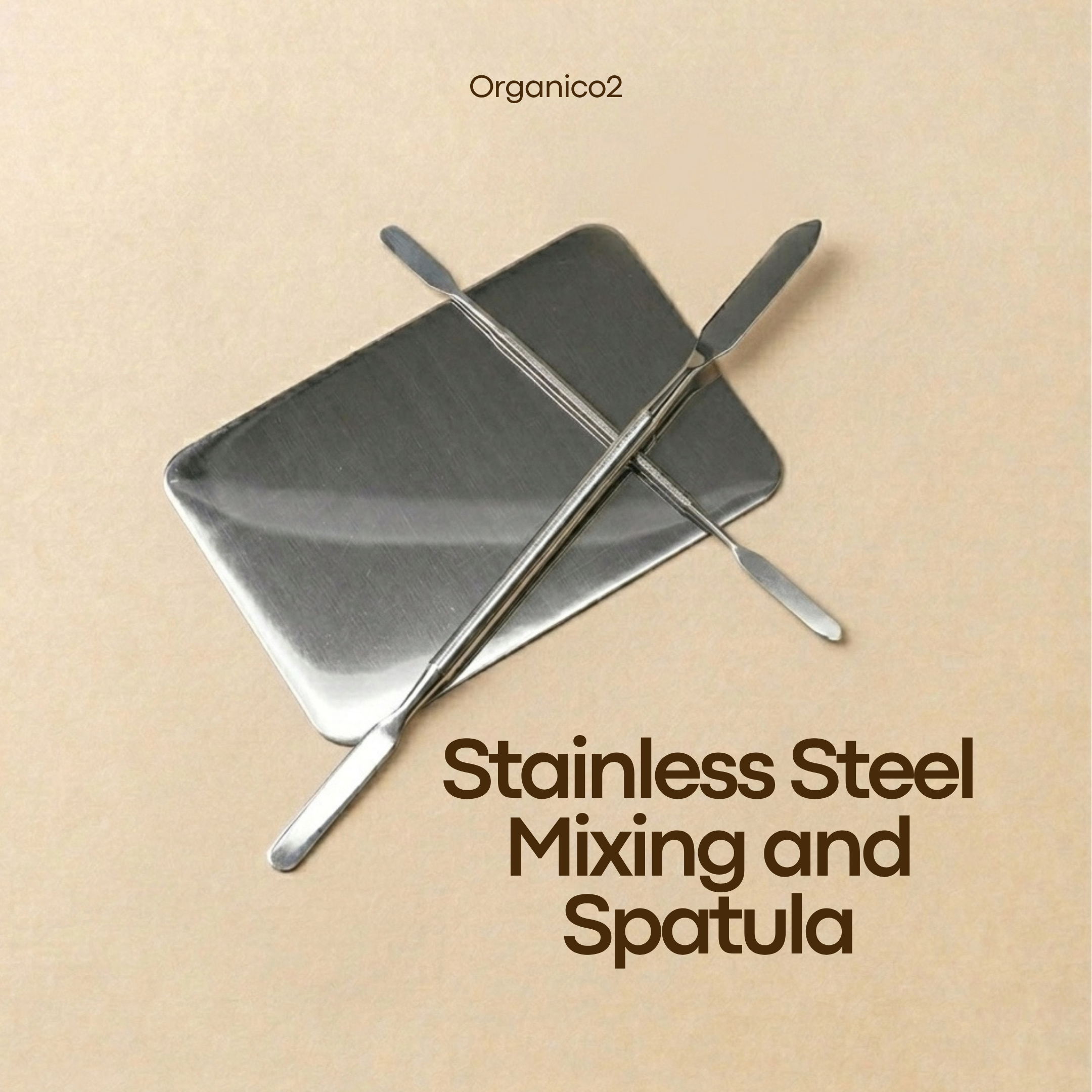 Palette - Stainless Steel - and Double ended Knife