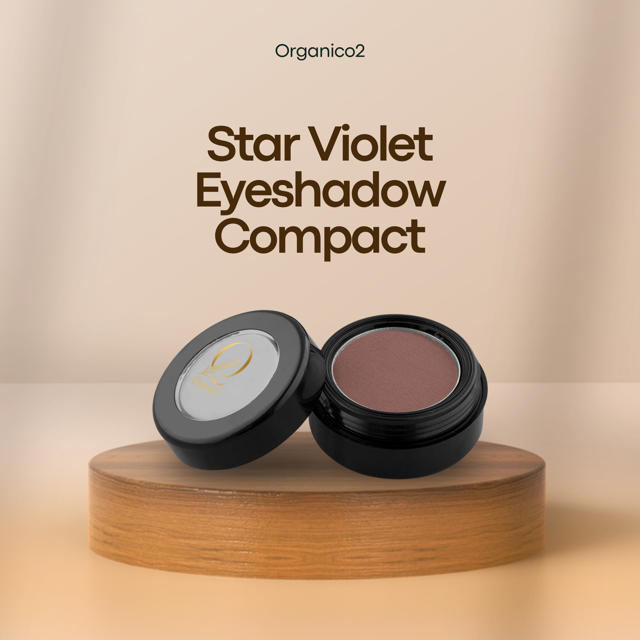 Glitter - Eye Shadow - Star Violet With - Compact