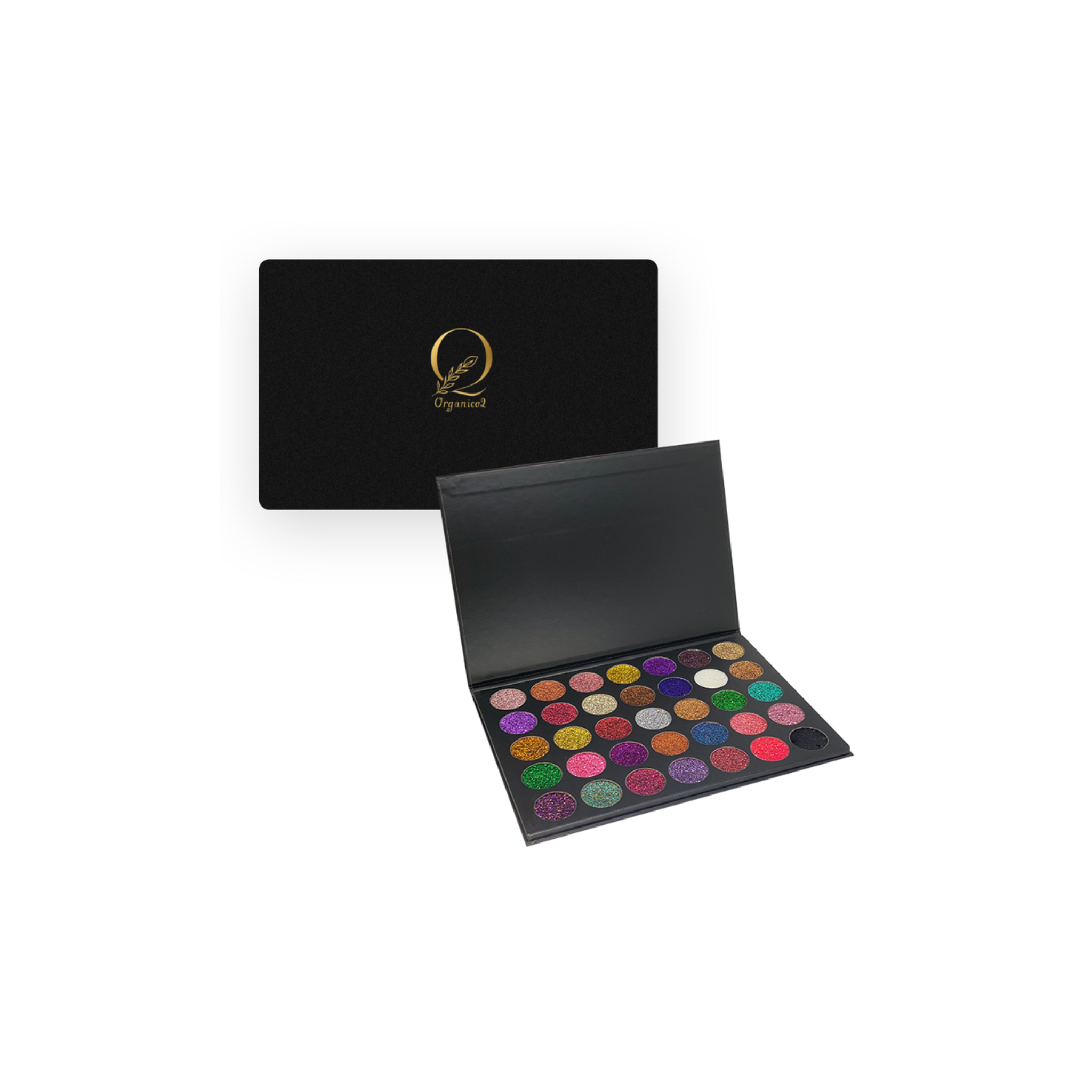 Organico2 35 Color Cosmopolitan Glitter Palette