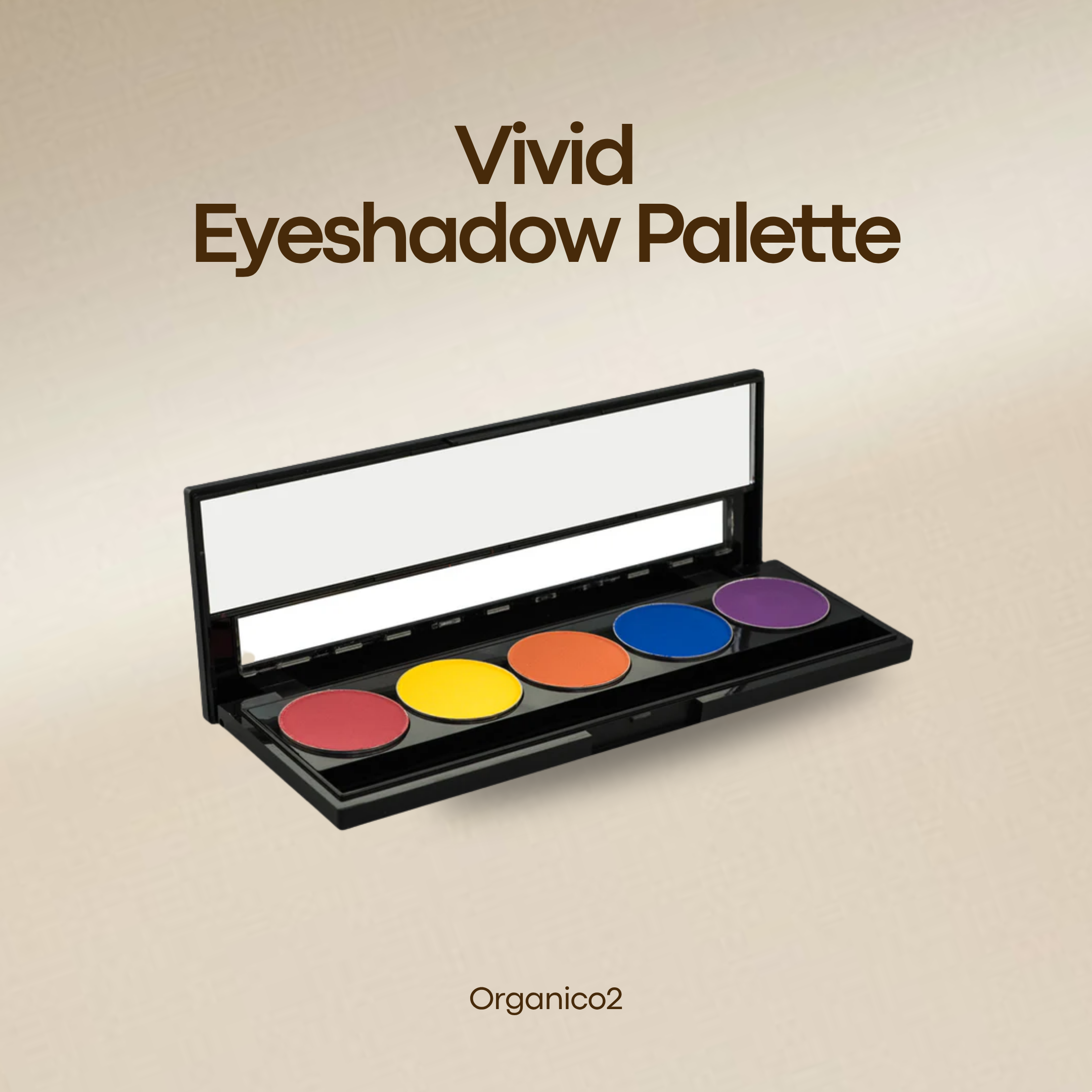 Eyeshadow Palette - Vivid (5) pan - 26mm