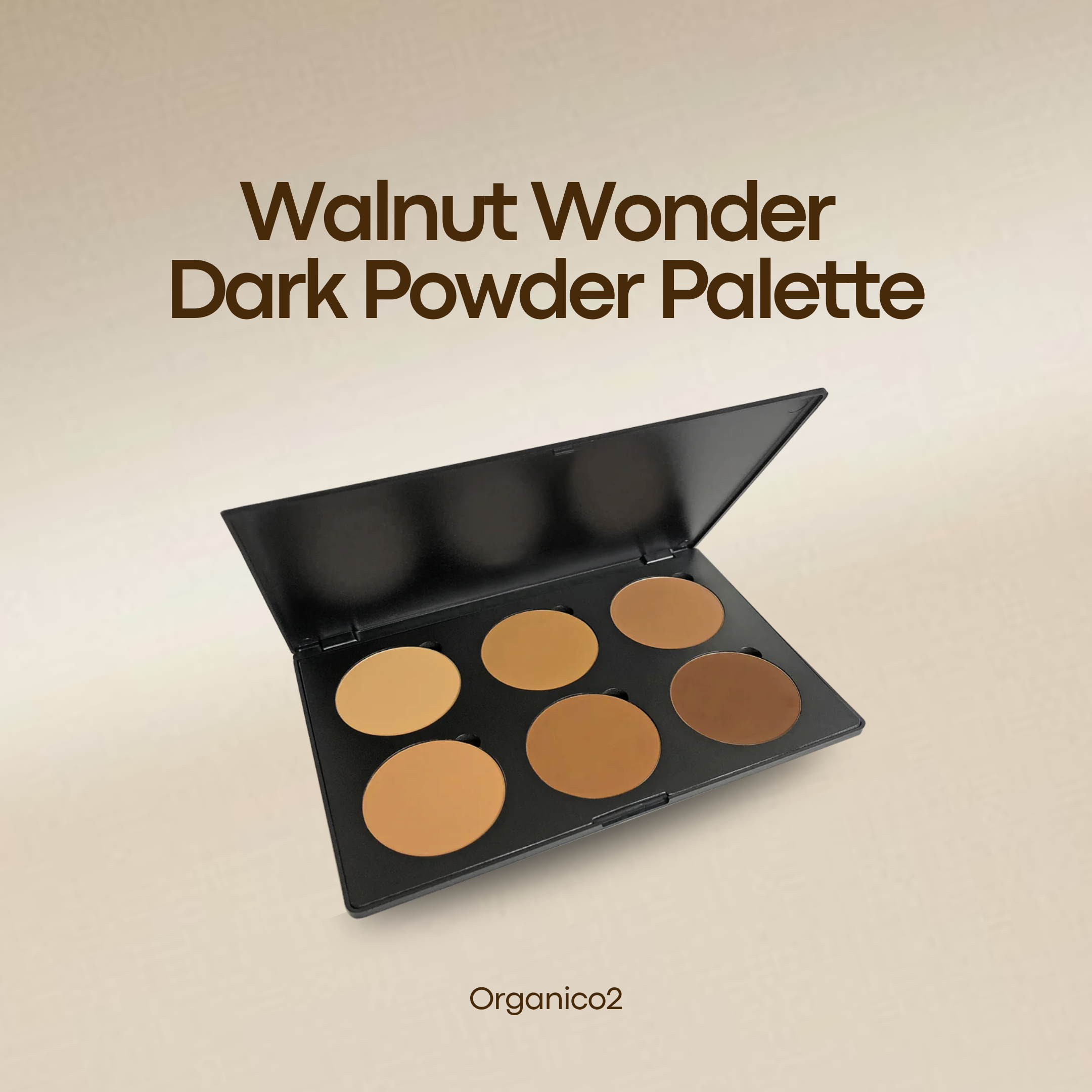 Powder - Dual - (6) Walnut Wonder Dark Palette