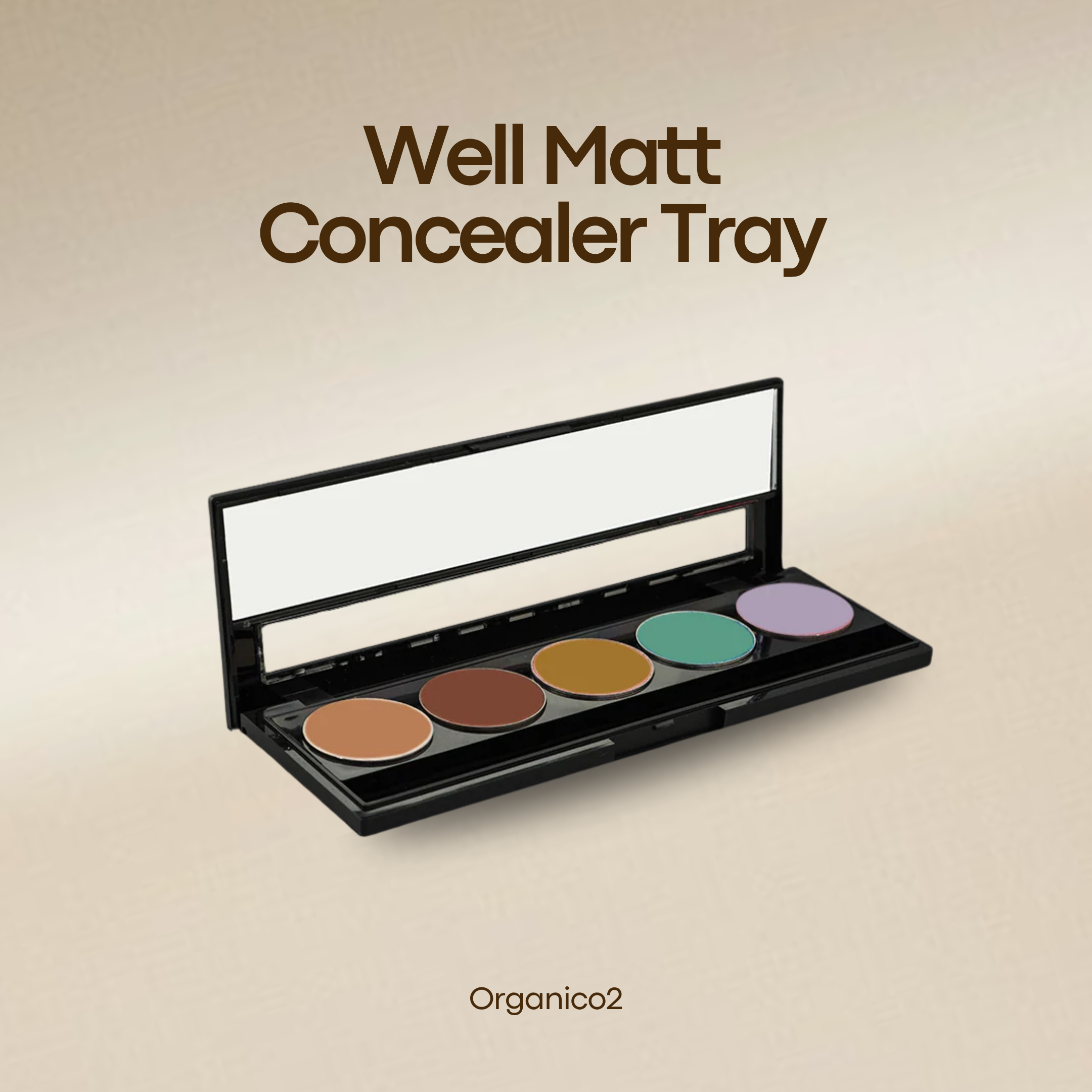 Concealor Tray Black 5 Well Matt (5)#1