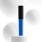 My Store blue liquid-lipstick tube featuring organic lip gloss formula on white background