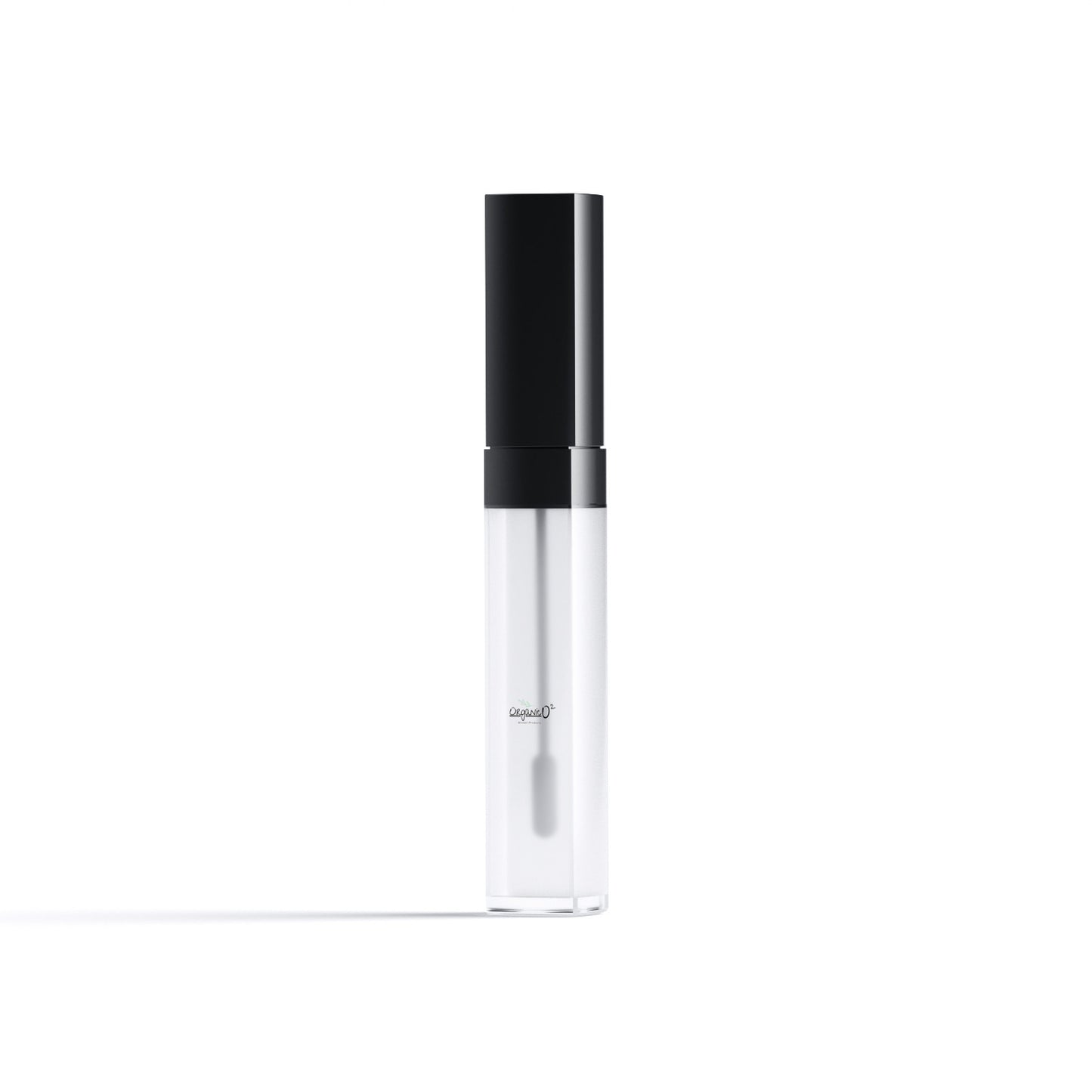 Clear gloss lip gloss with black cap from My Store natural transparent lip gloss
